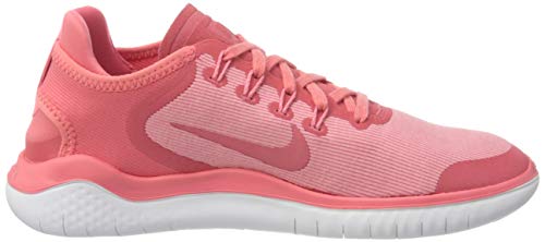 Nike Free RN 2018 Sun, Zapatillas de Running para Asfalto Mujer, Rosa (Sea Coral/Tropical Rosa/Vast Grigio 800), 38 EU
