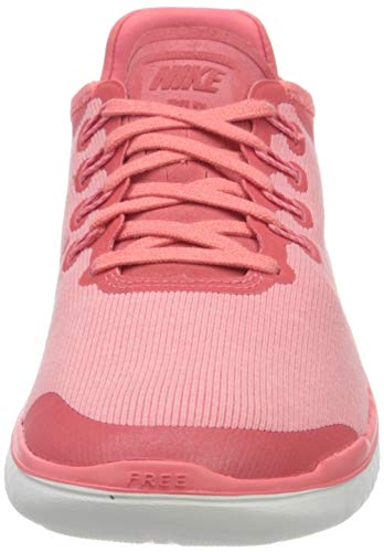 Nike Free RN 2018 Sun, Zapatillas de Running para Asfalto Mujer, Rosa (Sea Coral/Tropical Rosa/Vast Grigio 800), 38 EU