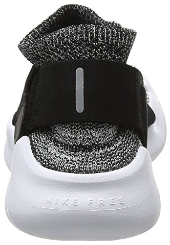 Nike Free RN Motion Flyknit 2018, Zapatillas de Running Niños, Negro (Black/White 001), 38 EU