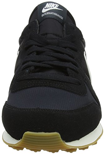 Nike Internationalist, Zapatillas Mujer, Negro (Black/Summit White-Anthracite-Sail 021), 39 EU