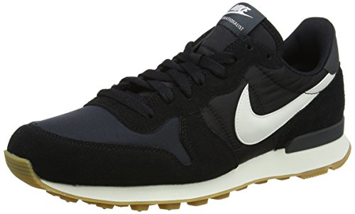 Nike Internationalist, Zapatillas Mujer, Negro (Black/Summit White-Anthracite-Sail 021), 39 EU