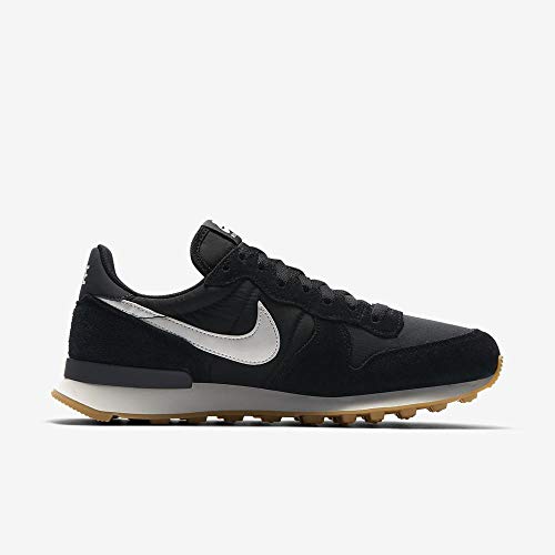 Nike Internationalist, Zapatillas Mujer, Negro (Black/Summit White-Anthracite-Sail 021), 40 EU