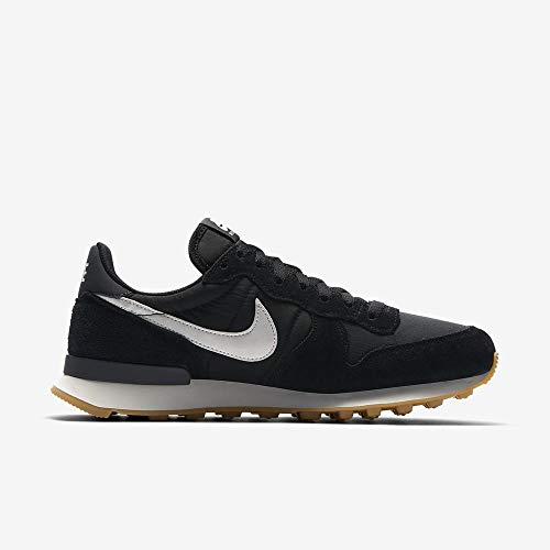 Nike Internationalist, Zapatillas Mujer, Negro (Black/Summit White-Anthracite-Sail 021), 42 EU