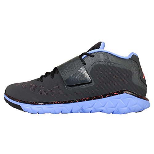 Nike Jordan Flight Flex Trainer 2, Zapatillas de Deporte Exterior Hombre, Negro/Naranja/Azul (Anthrct/Hypr Orng-Blk-Unvrsty), 47