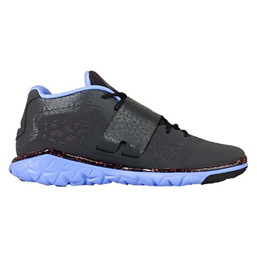 Nike Jordan Flight Flex Trainer 2, Zapatillas de Deporte Exterior Hombre, Negro/Naranja/Azul (Anthrct/Hypr Orng-Blk-Unvrsty), 47