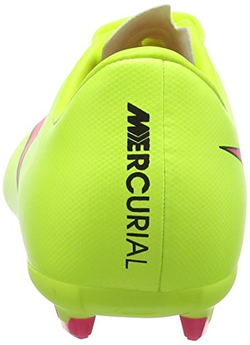 Nike Jr. Mercurial Victory V FG - Zapatillas de fútbol infantil, Amarillo (volt/hyper pink-black 760), 33