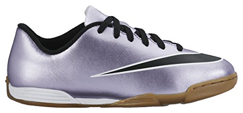 Nike Jr Mercurial Vortex II IC - Zapatillas de Deporte, Niñas, Morado / Negro / Amarillo / Blanco, 38 1/2