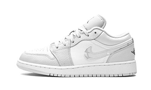 Nike Juniors Air Jordan 1 Bajo SE GS - DD3234100 - Blanco Camo, color Blanco, talla 37.5 EU