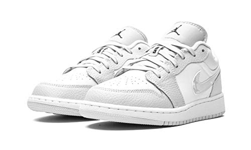 Nike Juniors Air Jordan 1 Bajo SE GS - DD3234100 - Blanco Camo, color Blanco, talla 37.5 EU