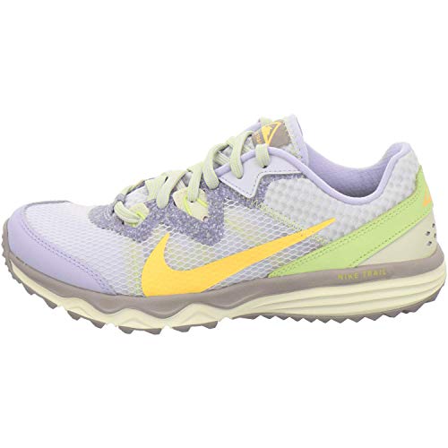 Nike Juniper Trail, Zapatillas para Correr de Carretera para Mujer, Ghost/Laser Orange-Pure Platin, 39 EU