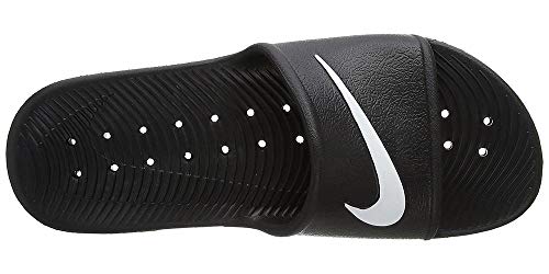 Nike Kawa Shower, Chanclas Hombre, Negro (Black/White), 42.5 EU