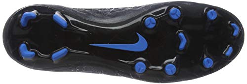 Nike Legend 8 Academy FM/gm, Zapatillas de Fútbol Hombre, Negro (Black/Black/Blue Hero 004), 42 EU
