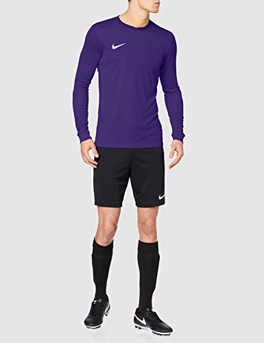 Nike LS Park Vi JSY Camiseta de Manga Larga, Hombre, Morado (Court Purple/White), L