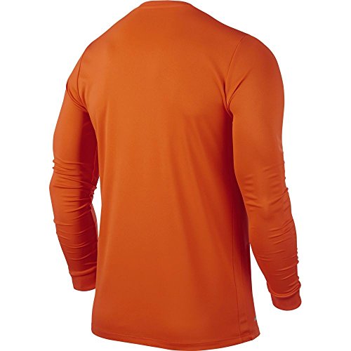 Nike LS YTH Park Vi JSY Camiseta de Manga Larga para Niños, Naranja (Safety Orange/Black), L