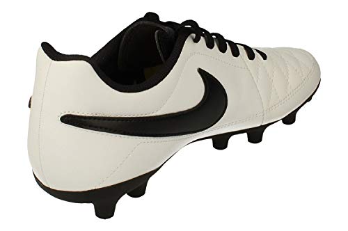 Nike Majestry FG, Zapatillas de Deporte Unisex Adulto, Multicolor (White/Black/Amarillo 107), 44 EU