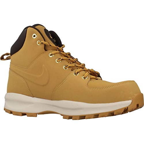 Nike Manoa Leather, Botas de Senderismo Hombre, Multicolor (Haystack/Haystack/Velvet Brown 700), 45 EU