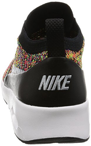 Nike Mujeres Air AX Thea Ultra FK Bajos & Medios Cordon Zapatos para Correr, Bright Crimson/Wolf Grey-Black-White, Talla 7.5