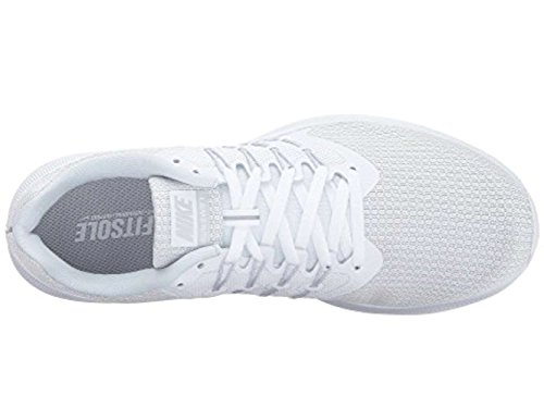 Nike Mujeres Run Swift Running Trainers 909006 Sneakers Zapatos (UK 5.5 US 8 EU 39, White Pure Platinum 100)