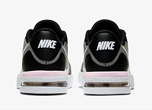 Nike NikeCourt Air MAX Vapor Wing MS, Tennis Shoe Womens, Blanco/Espuma Rosa/Negro, 40 EU