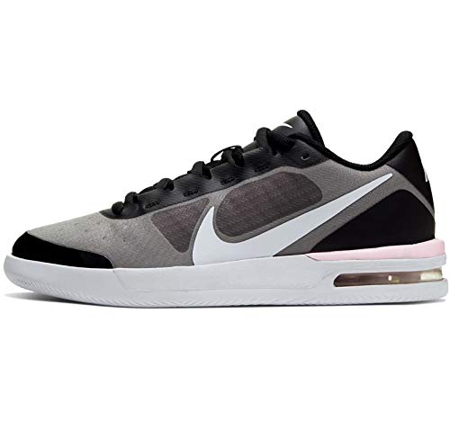 Nike NikeCourt Air MAX Vapor Wing MS, Tennis Shoe Womens, Blanco/Espuma Rosa/Negro, 40 EU