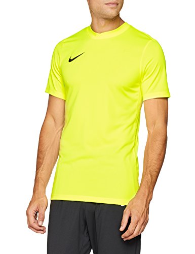 Nike Park VI Camiseta de Manga Corta para hombre, Amarillo, XXL