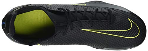 Nike Phantom GT Club DF FG/MG, Zapatillas de ftbol Unisex Adulto, Black Black Cyber Lt Photo Blue, 43 EU