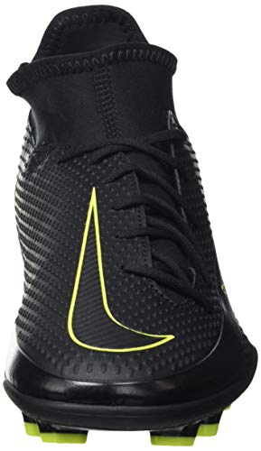 Nike Phantom GT Club DF FG/MG, Zapatillas de ftbol Unisex Adulto, Black Black Cyber Lt Photo Blue, 43 EU