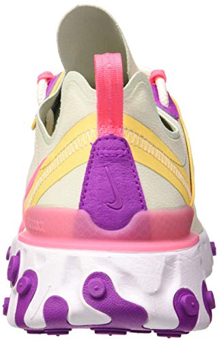 Nike React Element 55 Women's Shoe, Zapatillas para Correr Mujer, Pistachio Frost/Digital Pink, 38 EU