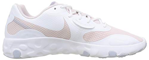 Nike Renew Lucent II, Sneaker Mujer, White/Barely Rose-Ghost, 37.5 EU