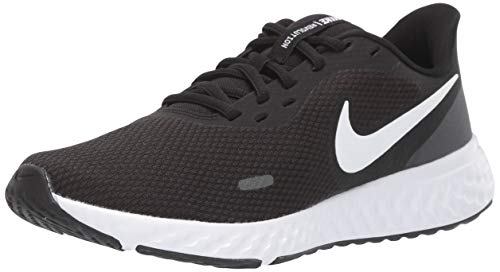 Nike Revolution 5, Running Shoe Mujer, Black/White-Anthracite, 35.5 EU