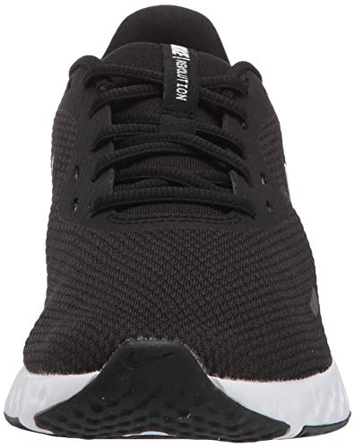 Nike Revolution 5, Running Shoe Mujer, Black/White-Anthracite, 37.5 EU