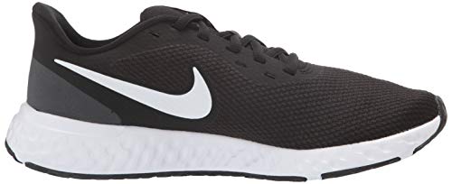 Nike Revolution 5, Running Shoe Mujer, Black/White-Anthracite, 37.5 EU