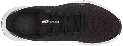 Nike Revolution 5, Running Shoe Mujer, Black/White-Anthracite, 38.5 EU