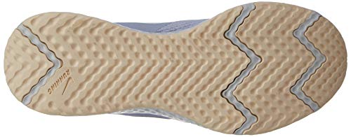 NIKE Revolution 5, Running Shoe Mujer, Ghost/Summit White-World Indigo, 38 EU
