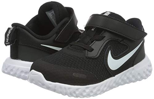 NIKE Revolution 5, Zapatillas, Black White Anthracite, 39 EU