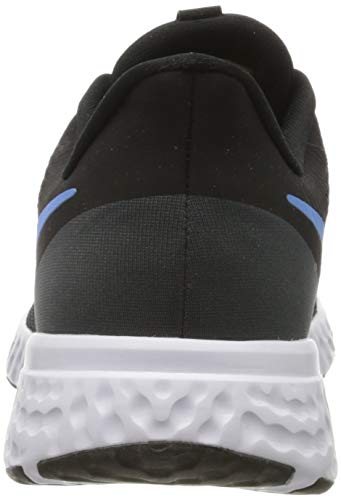 NIKE Revolution_5', Zapatillas Hombre, Black University Blue Laser Oro, 44 EU