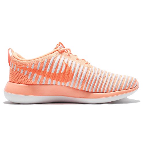 Nike Roshe Two Flyknit, Zapatillas Deportivas Mujer, Naranja (Peach Cream/Peach Cream-Pure Platinum), 38 EU