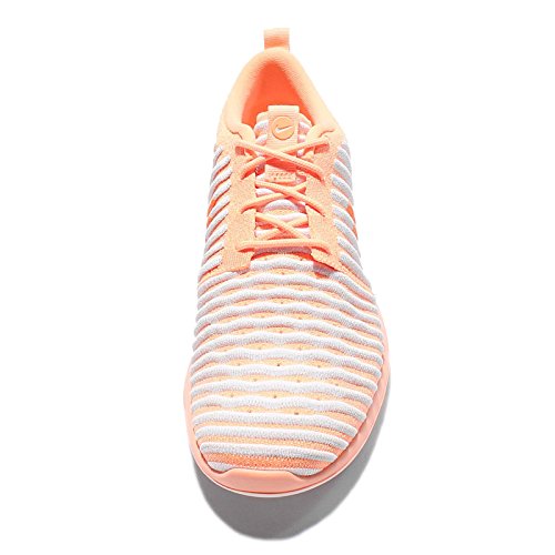 Nike Roshe Two Flyknit, Zapatillas Deportivas Mujer, Naranja (Peach Cream/Peach Cream-Pure Platinum), 38 EU