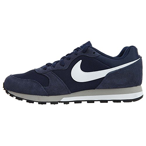 Nike Schuhe MD Runner 2 Midnight Navy-White-Wolf Grey (749794-410) 40,5 Blau