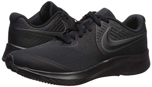 Nike Star Runner 2 (GS), Zapatillas de Running Unisex Adulto, Negro (Black/Anthracite/Black/Volt 003), 38 EU