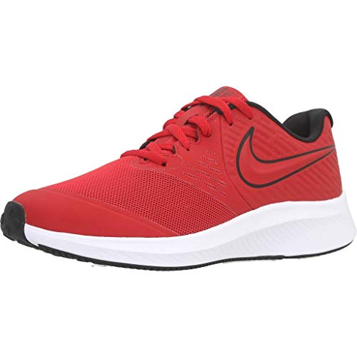 Nike Star Runner 2, Zapatillas de Trail Running Unisex Adulto, Rojo (University Red/Black/Volt 600), 38 EU