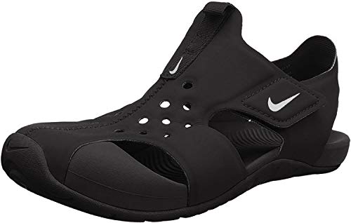 NIKE Sunray Protect 2 (PS), Sandal, Black/White, 33.5 EU