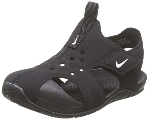 NIKE Sunray Protect 2 (TD), Sandal, Black/White, 25 EU