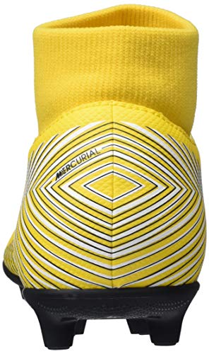 Nike Superfly 6 Club NJR FG/MG, Zapatillas de Fútbol Unisex Adulto, Amarillo (Amarillo/White/Black 710), 43 EU