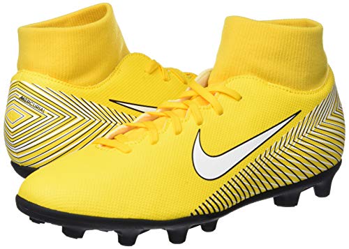 Nike Superfly 6 Club NJR FG/MG, Zapatillas de Fútbol Unisex Adulto, Amarillo (Amarillo/White/Black 710), 43 EU