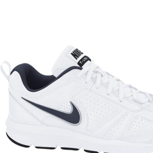 NIKE T-Lite 11, Zapatillas de Cross Training Hombre, Blanco (White/Black/Obsidian), 46 EU