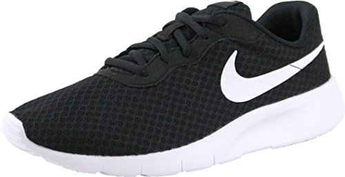 Nike Tanjun (GS), Gymnastics Shoe, Black/White-White, 38 EU