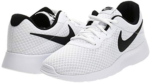 Nike Tanjun, Zapatillas de Running para Mujer, Blanco (White/Black 100), 40 EU