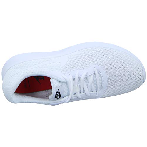 Nike Tanjun, Zapatillas de Running para Mujer, Blanco (White/White-Black), 37.5 EU