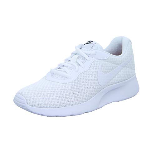 Nike Tanjun, Zapatillas de Running para Mujer, Blanco (White/White-Black), 38.5 EU